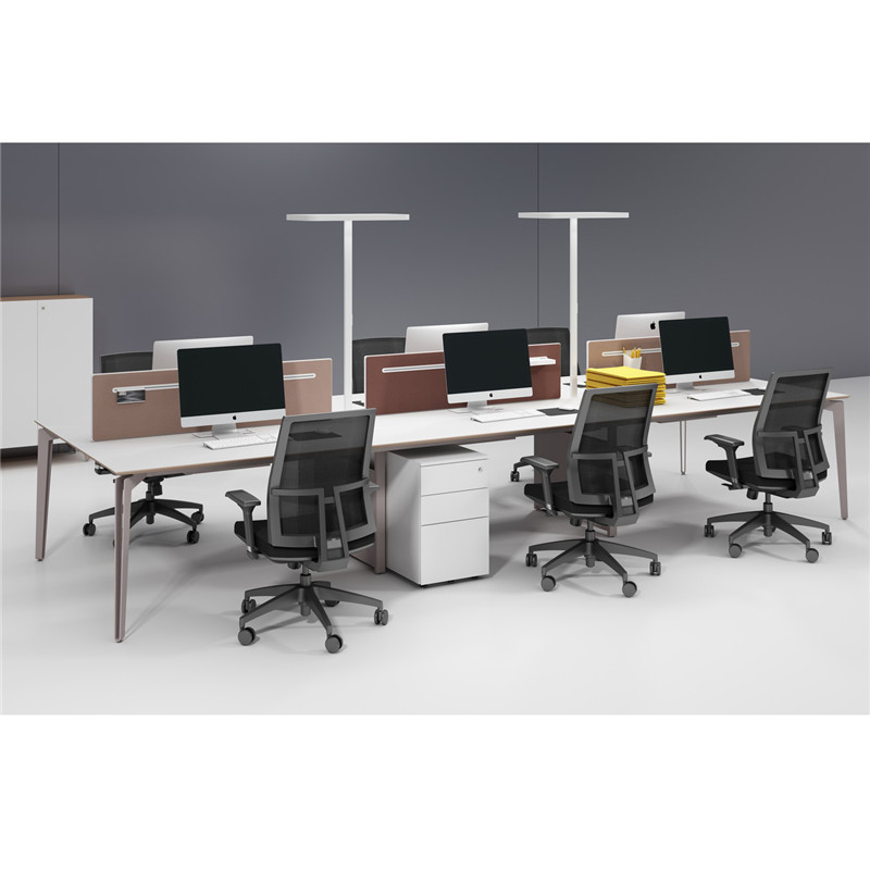 Cubicle Desk with File Cabinets modular office furniture (5)